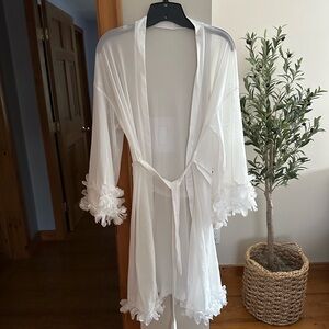 White Sheer Robe *NEW*